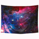 Riyidecor Space Tapestry Starry Sky Galaxy 60x80 Inch Universe Tapestry Celestial Stars Purple Wall Hanging Bedding Wall Art Decor Bathroom Fabric Home Dorm Living Room