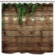 Rustic-Shower-Curtain-Wood-Bran-Door-Wooden