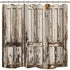 Rustic Shower Curtain Barn Door Wooden Vintage Wood Farmhous